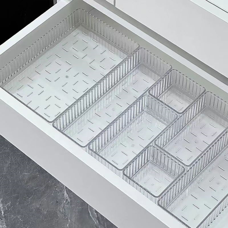 Drawer Organizer Peg - Stapelbarer Schubladen-Organizer aus Acryl – verstellbare