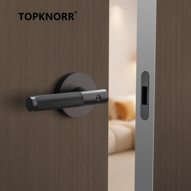 Door Handle Bar - Magnetischer Dreistangen-Handverschluss mit Schlüssel für Haushalt