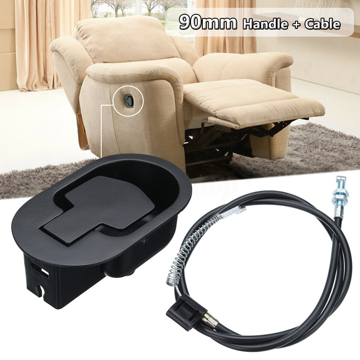 Furniture Hardware Design - Liege Release Pull Griff Mit Kabel