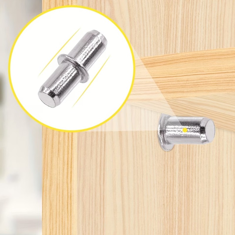 Furniture Hardware Design - 94 Stück Bücherregal-Regalträger, Eisenmetallmaterial, Möbelbeschläge für
