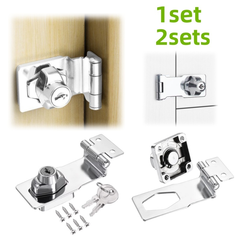 Furniture Hardware Feet - 1/2 Sets Möbelsicherheitsschloss im Knopfstil, geeignet