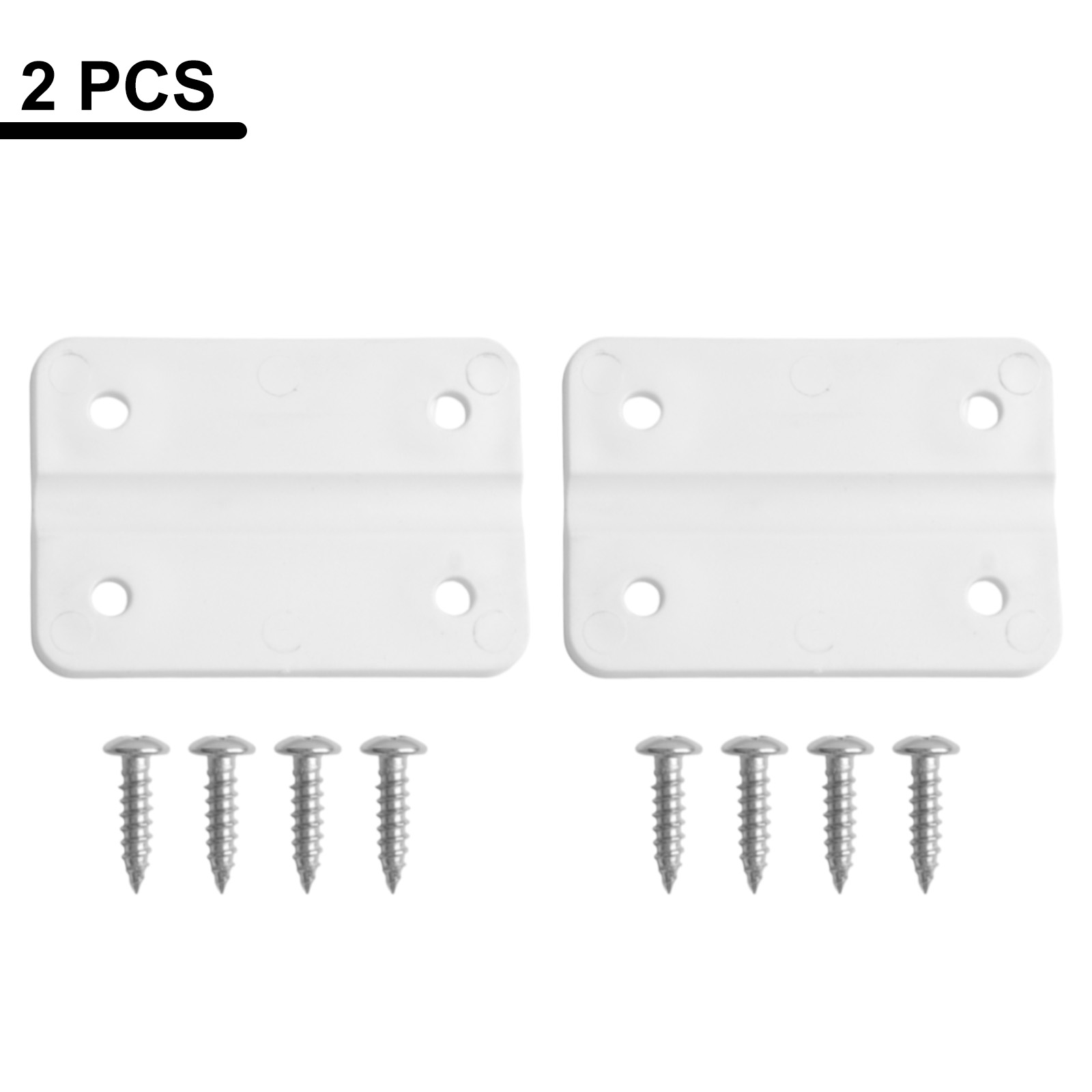 Furniture Hardware Screws - 2-teiliges Kunststoffscharnier-Ersatzset mit Edelstahlschrauben für Thermo-Box-Scharniere,