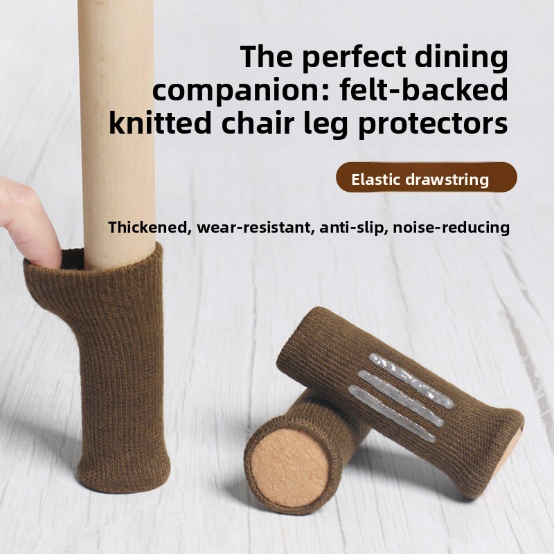 Furniture Hardware Feet - 16 Stück verdickte Stuhlbeinkappen aus Filz,