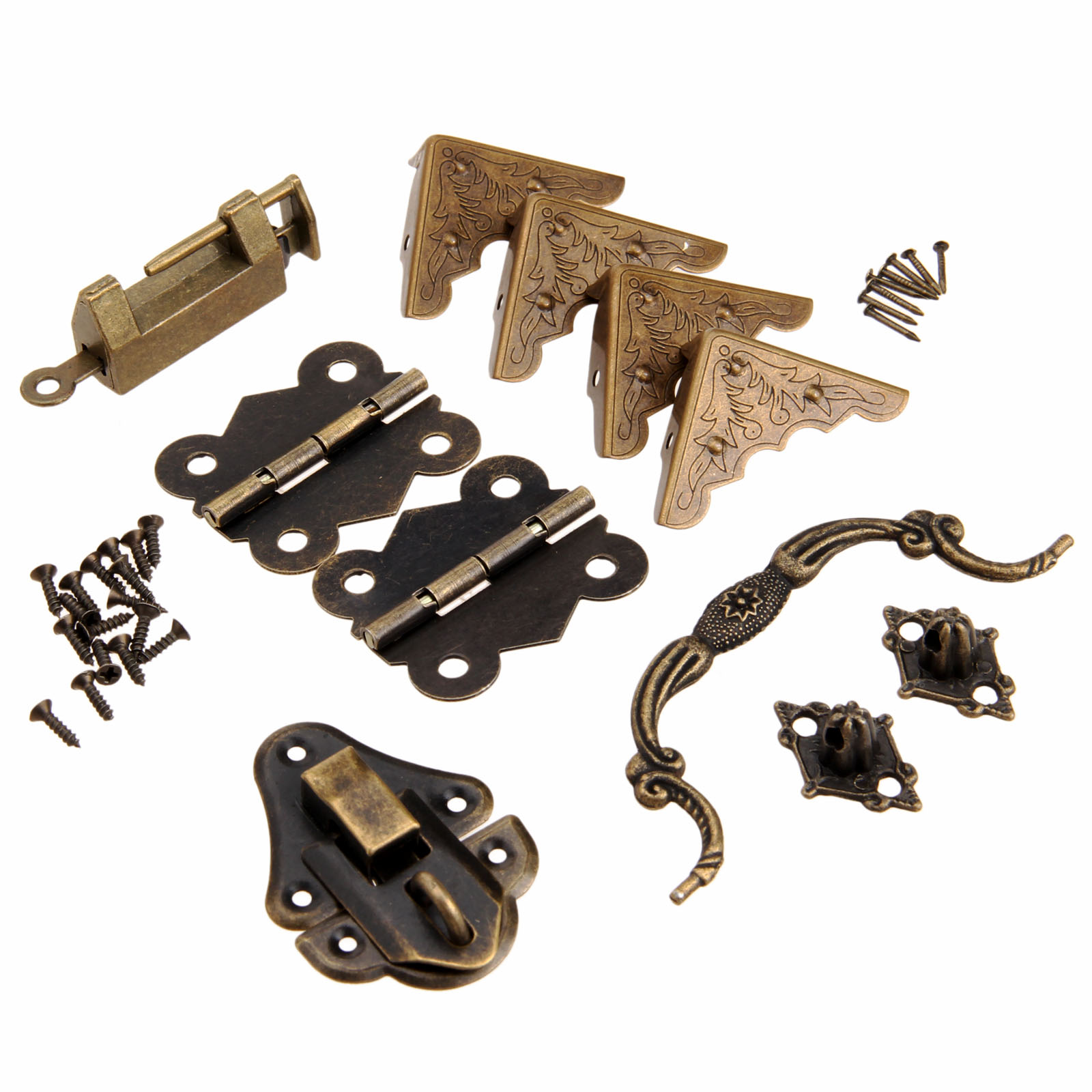 Furniture Hardware And Fittings - 9 Teile/satz Möbel Armaturen Chinesischen Messing