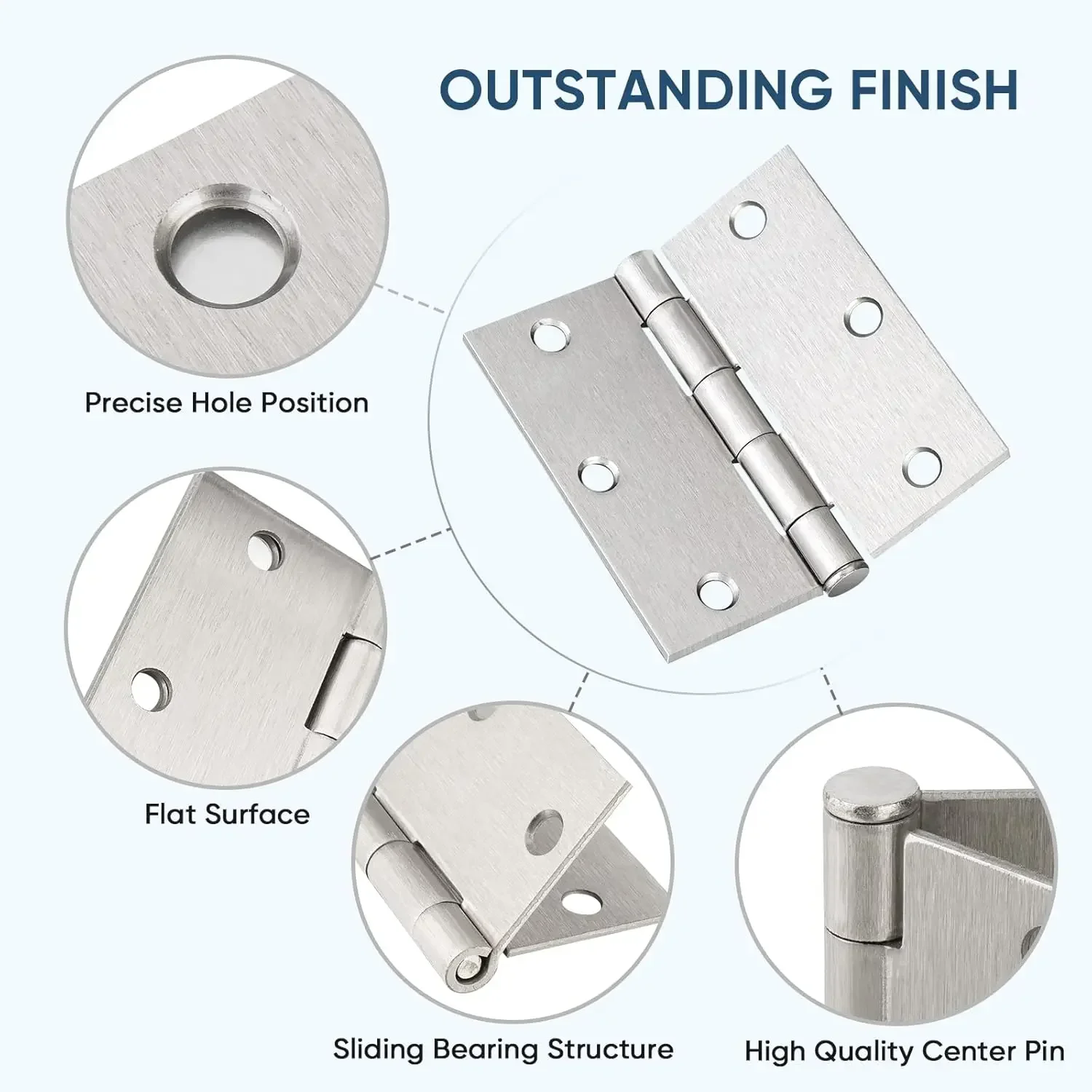 1-4 Zoll Universal Tür Scharni – Furniture Hardware And Fittings Bewertung und Preis