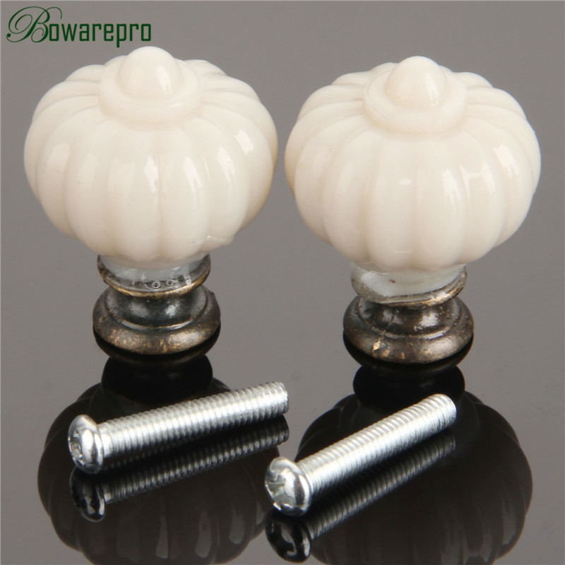 1Pc Acryl Elfenbein Weiß Kürbi – Furniture Hardware Feet Bewertung und Preis