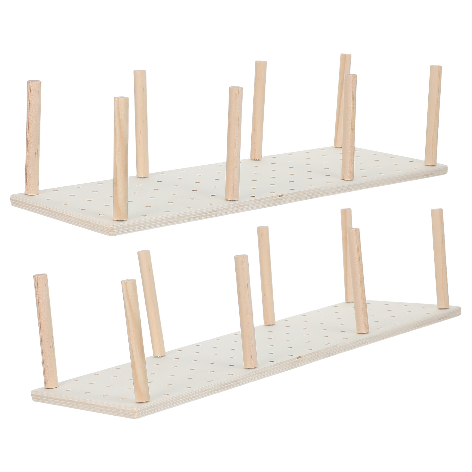 2 Sets Holz-Lochplatten-Schubl – Drawer Organizer Peg Bewertung und Preis