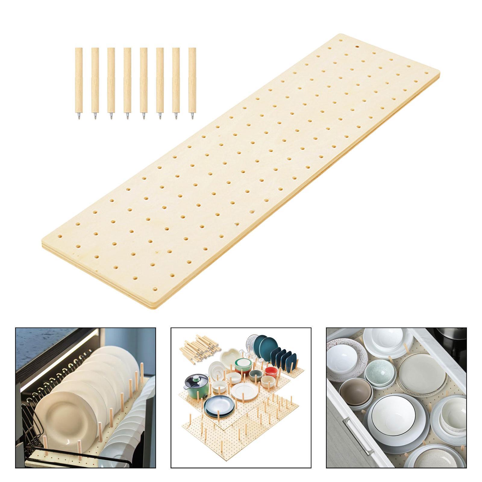Holzfarbener Schubladeneinsatz – Drawer Organizer Peg Bewertung und Preis