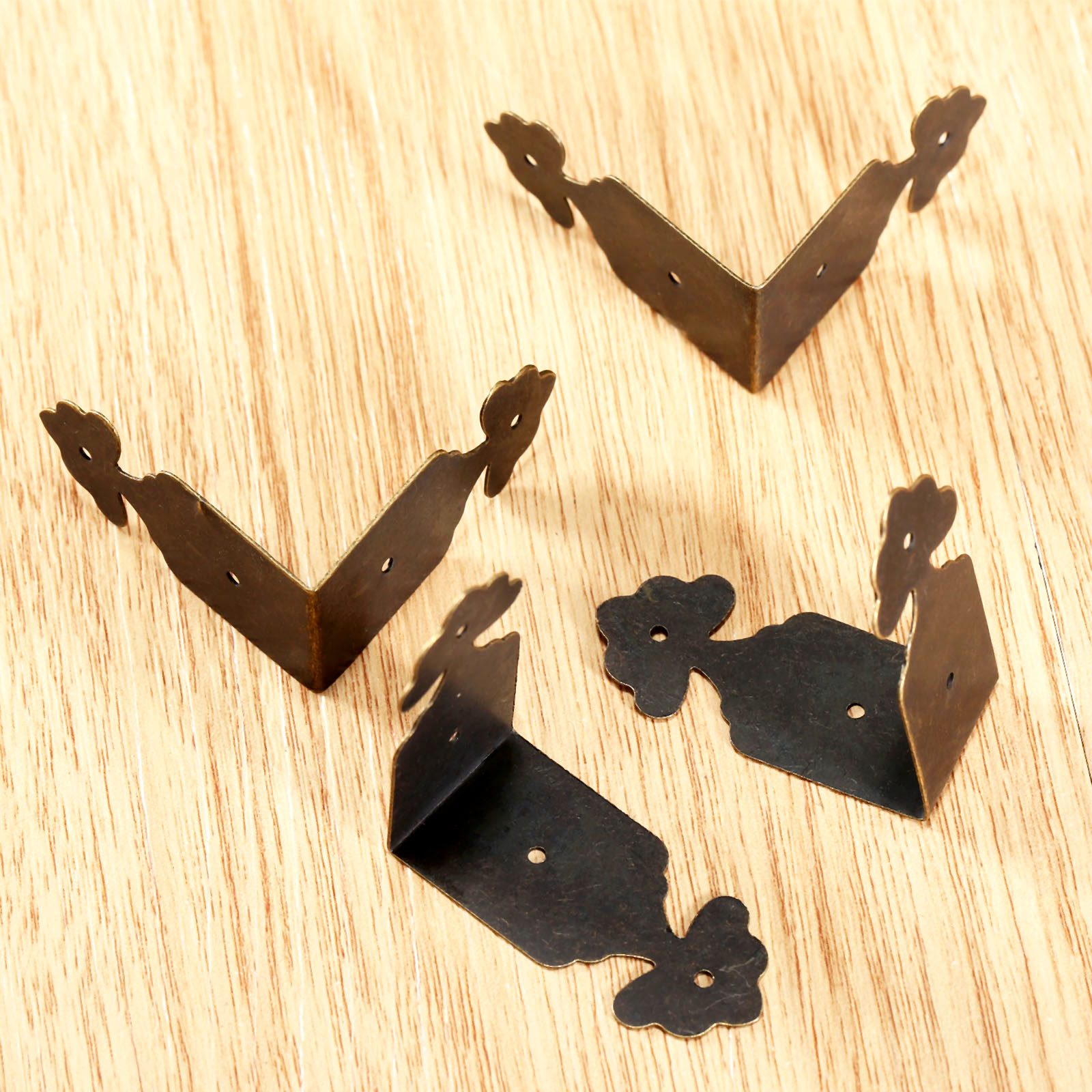 4 stücke Dekorative Ecke Prote – Furniture Hardware Feet Bewertung und Preis