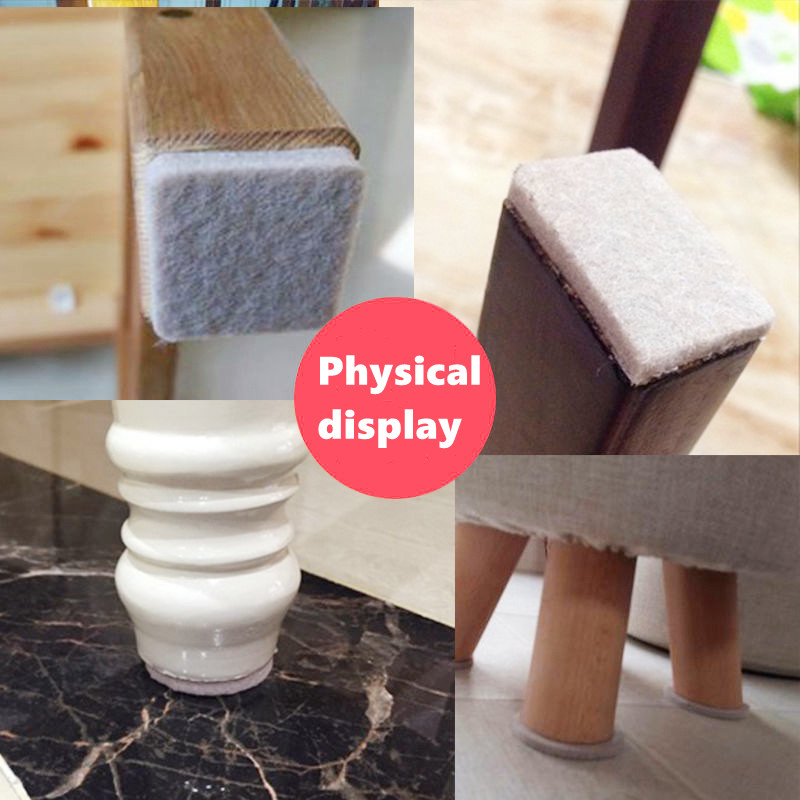 Verdickte selbstklebende Filzs – Furniture Hardware Feet Bewertung und Preis