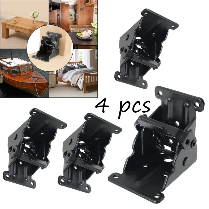 4 Stück Eisen-Klapp-Stützrahme – Furniture Hardware And Fittings Bewertung und Preis