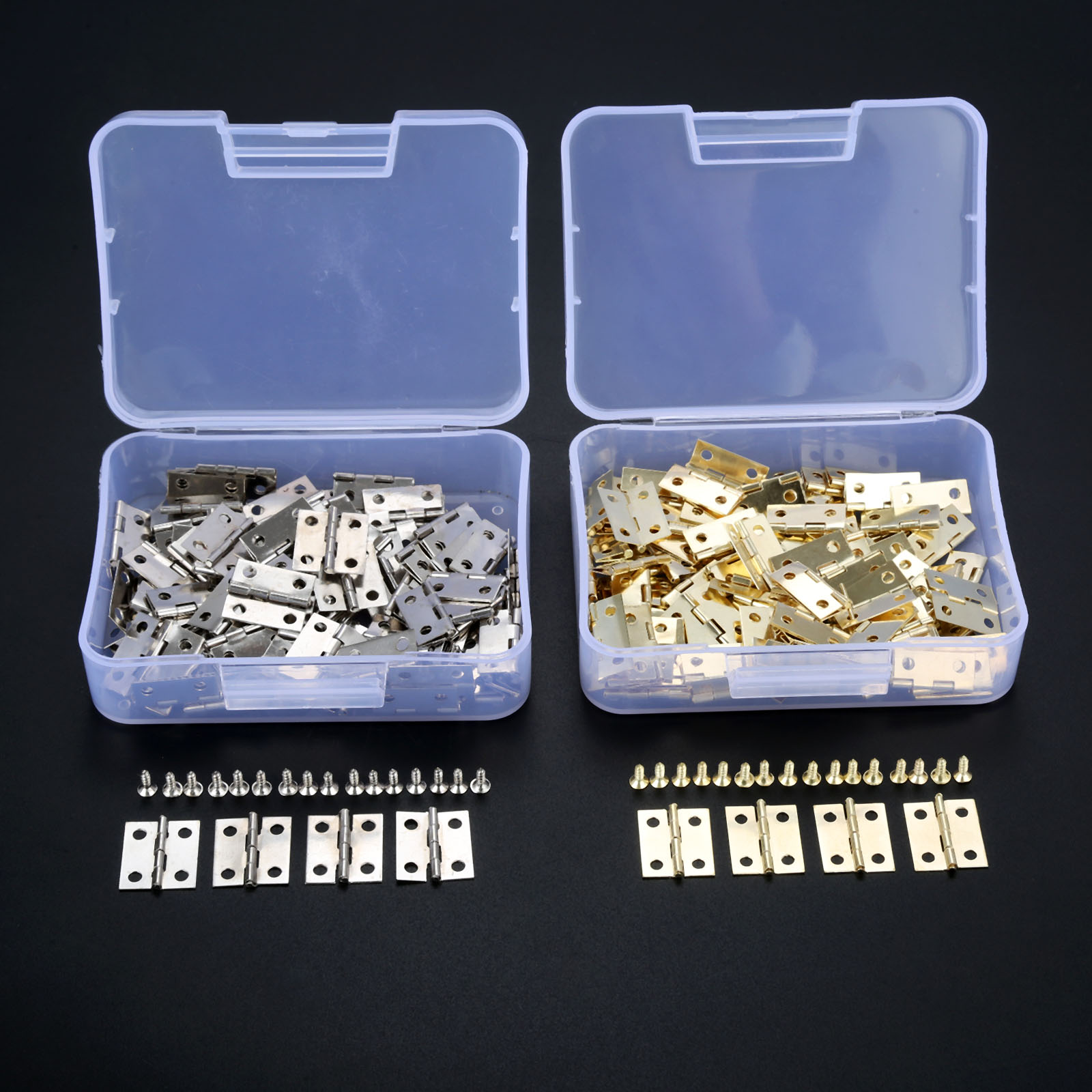 100 Stück silberfarbene/golden – Furniture Hardware Screws Bewertung und Preis