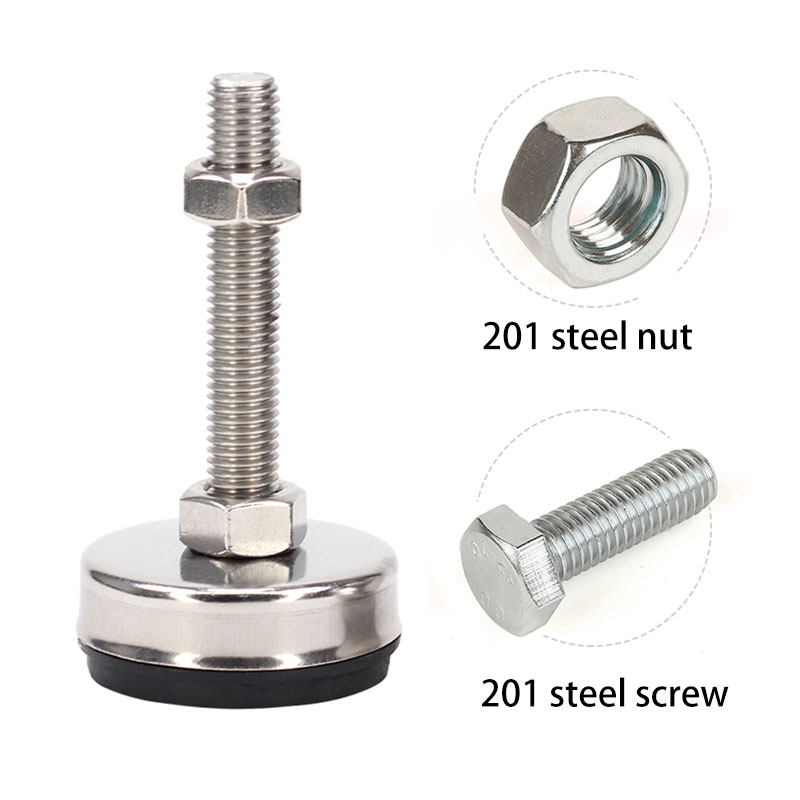 Feste Gummi-Dämpfungspolsterfü – Furniture Hardware Screws Bewertung und Preis