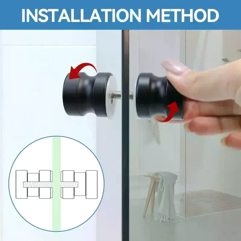 Stilvoller Duschglas-Türgriff, – Door Handle Bar Bewertung und Preis