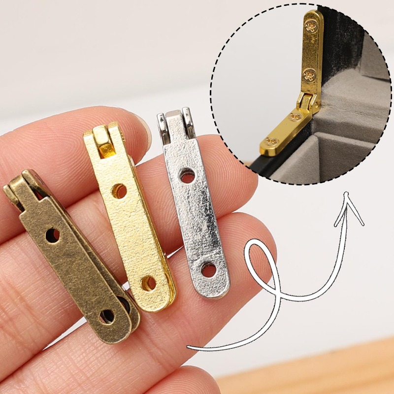 Mini-Scharniere aus Zinklegier – Furniture Hardware Screws Bewertung und Preis