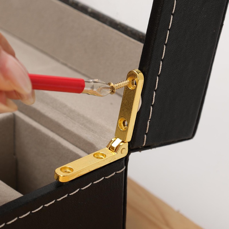 Mini-Scharniere aus Zinklegier – Furniture Hardware Screws Bewertung und Preis