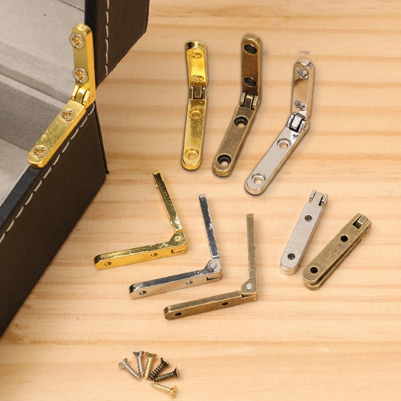 Mini-Scharniere aus Zinklegier – Furniture Hardware Screws Bewertung und Preis