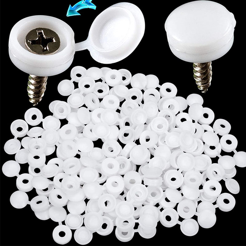 Weiß Klapp Kunststoff Schraube – Furniture Hardware Screws Bewertung und Preis