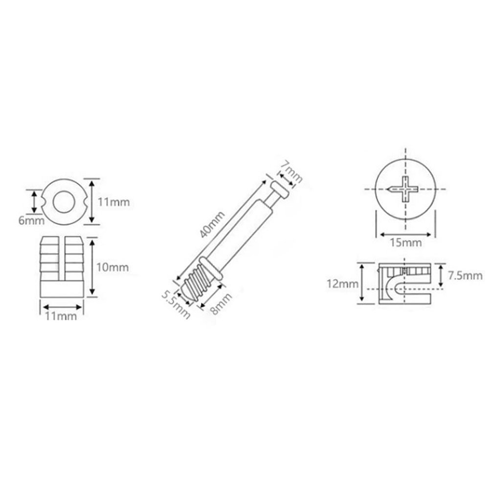 3-in-1 Dübel-Vorrichtung Schra – Furniture Hardware Screws Bewertung und Preis
