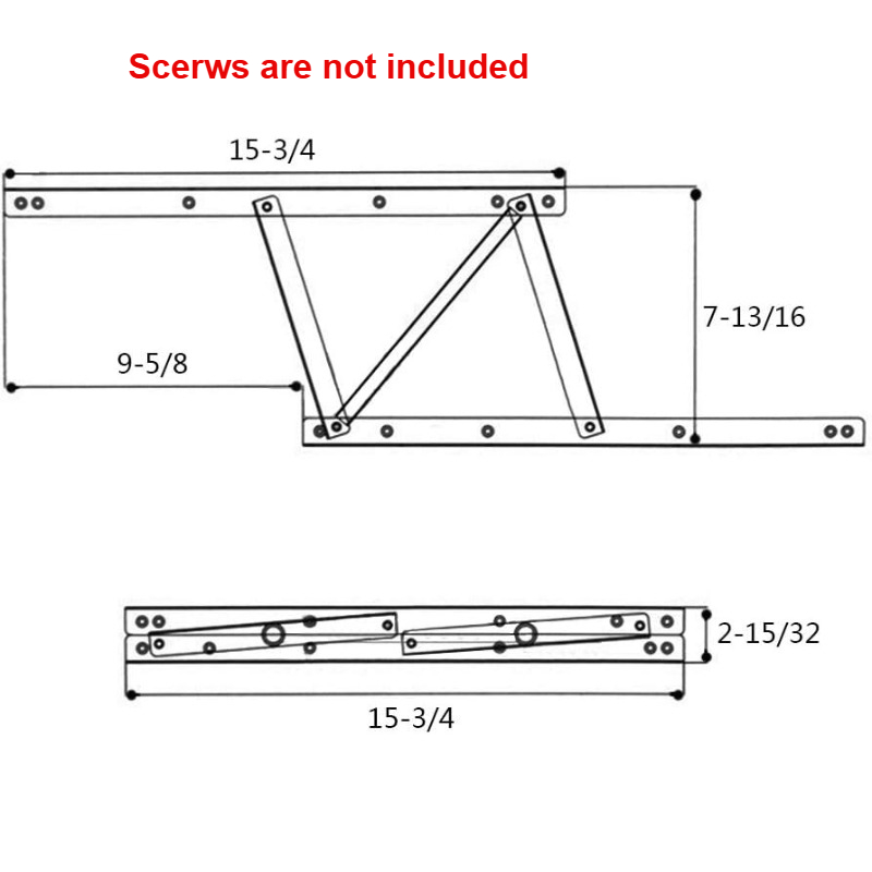 1 Paar 38*16,5cm Hebe-Möbelmec – Furniture Hardware And Fittings Bewertung und Preis