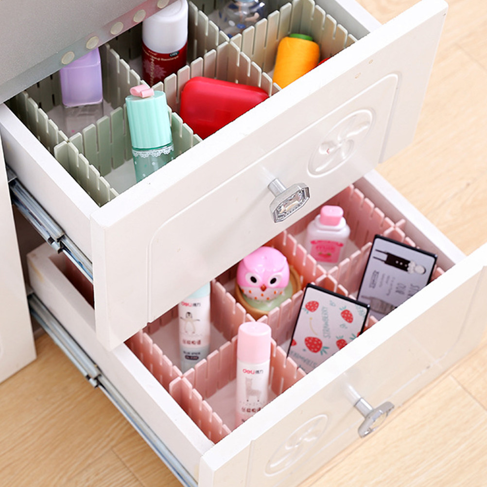 8-teiliger Verstellbarer Schub – Drawer Organizer Peg Bewertung und Preis