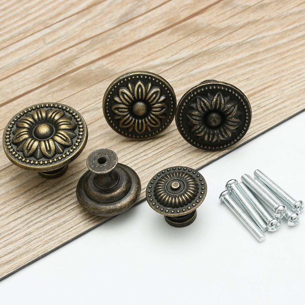 2 Pcs Antike Pull Griffe Runde – Furniture Hardware And Fittings Bewertung und Preis