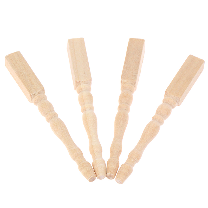 ● 4 Stück/Set 1:12 Puppenhaus  – Furniture Hardware Feet Bewertung und Preis
