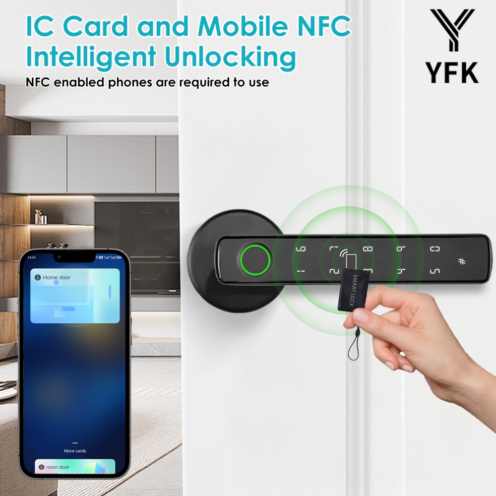YFK Tuya 5-in-1 Smart-Türgriff – Door Handle Bar Bewertung und Preis