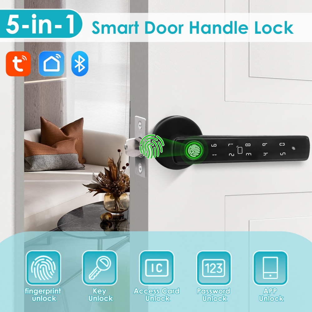 YFK Tuya 5-in-1 Smart-Türgriff – Door Handle Bar Bewertung und Preis