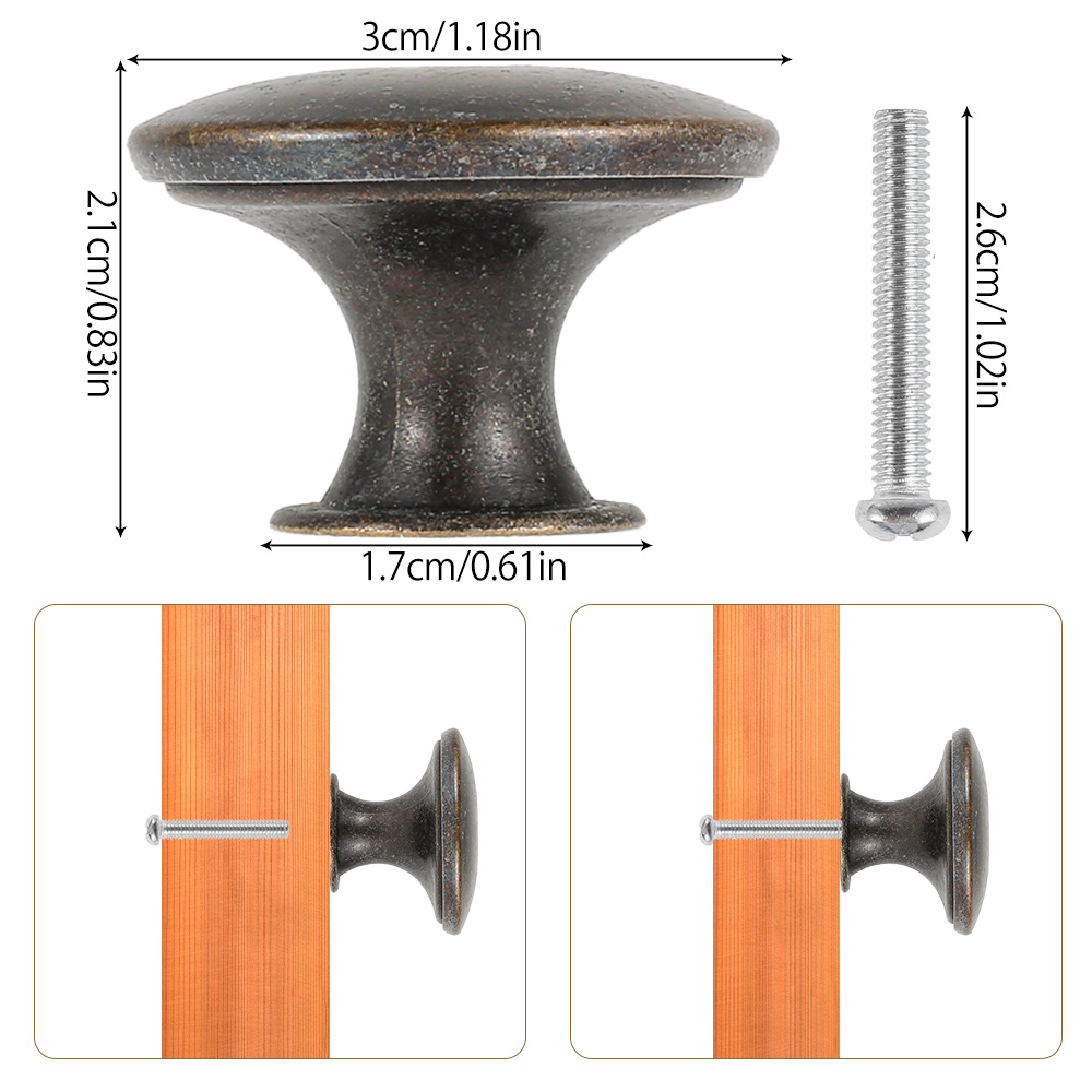 12 Stück Retro-Zuggriffe in Br – Furniture Hardware And Fittings Bewertung und Preis
