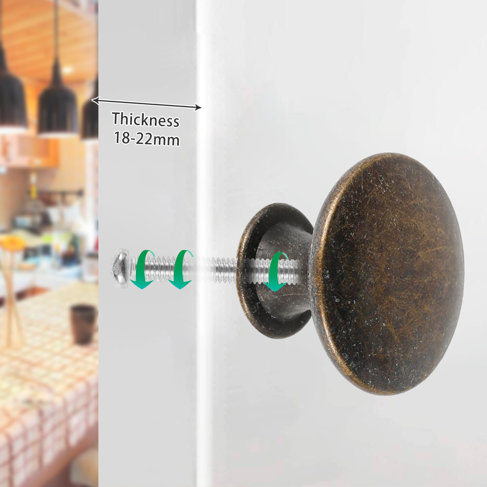 12 Stück Retro-Zuggriffe in Br – Furniture Hardware And Fittings Bewertung und Preis